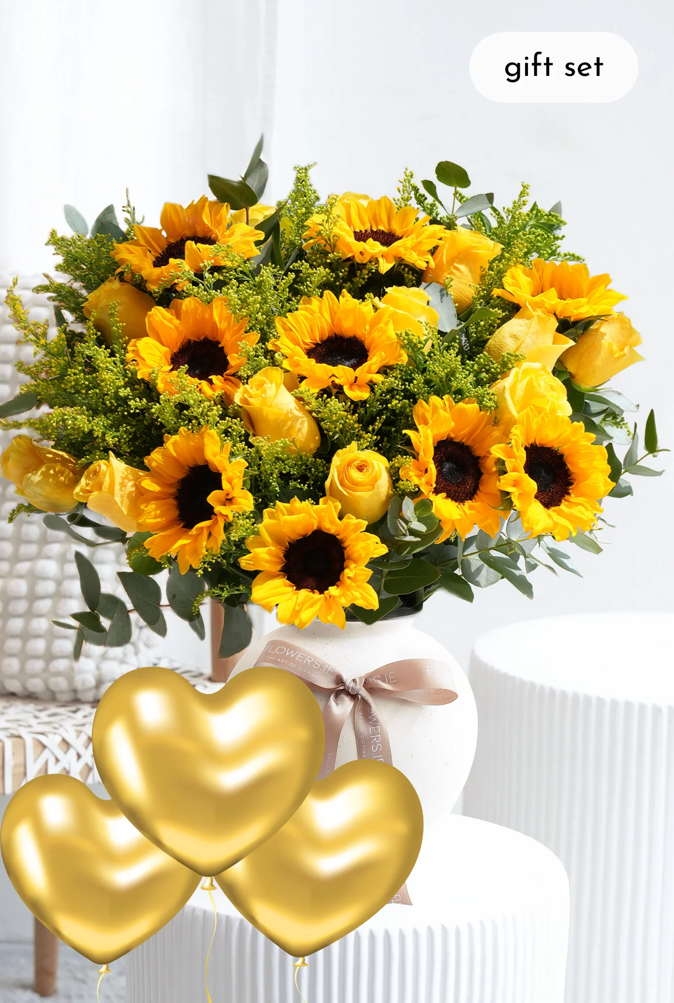 Wonderfully Sunflower - Ceramic Vase - Image 6